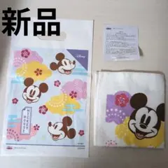 ミッキーマウス タオル カラフルデザイン