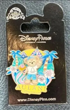 ハワイ限定【AULANIアウラニ】ダッフィー　ピンバッジ