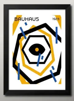 15996■A3アートポスター『バウハウス　BAUHAUS』絵画 イラスト