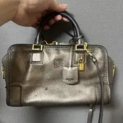 LOEWE アマソナ 28 メタリック ハンドバッグのサムネイル
