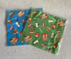 マクドナルド×チャムス／クリーナークロス（2枚）