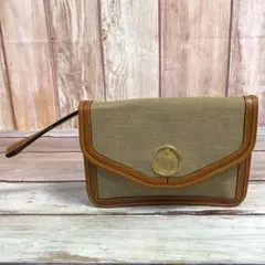 ランバン　LANVIN　レディース　セカンドバッグ　クラッチバッグ　ロゴ金具