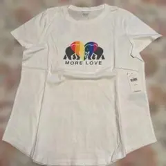 BANANA REPUBLIC MORE LOVE Tシャツ Mレインボーのサムネイル