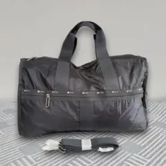 レスポートサック エッセンシャル グレー ボストンバッグ 超軽量