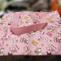 スヌーピー 保冷トートバッグ ピンク