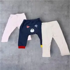 ベビーボトムス 3点セット 70cm 80cm