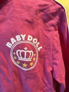ベビードール BABYDOLL パーカー アウター ユニセックス ピンク 長袖