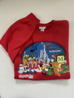 【2007年ディズニーワールド】ミッキー クリスマス トレーナー