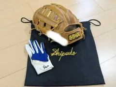 江川卓　サイン入り　グローブ　 兼松江商　YG9110N ピッチャー 江川卓 サイン入り グローブ adidas 兼松江商 YG9110N ピッチャー