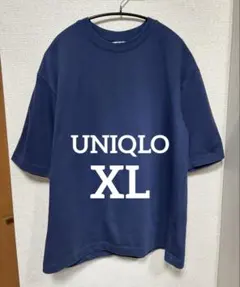 エアリズムコットンオーバーサイズTシャツ XL ネイビー