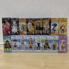 【未開封】ワンピース・ワールドコレクタブルフィギュア（全16体）