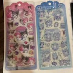My Melody & Kuromi ドロップジェリーシールセット
