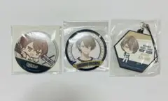 にじさんじ　加賀美ハヤト　缶バッジ　ラバーストラップ