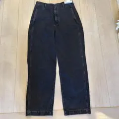 新品　UNIQLO U ブラックデニム
