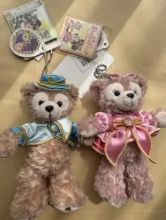 ダッフィー　ぬいぐるみバッジ　2015 イースター