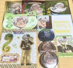鬼滅の刃 不死川実弥 繋がるアクリルスタンド 缶バッジ AGF コースター