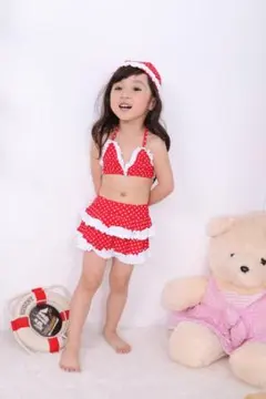 キッズ 水着 女の子 ワンピース ビキニ 三角ビキニ 1001 110 120