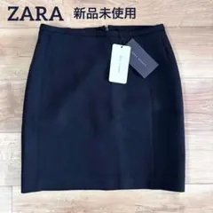 新品未使用【ZARA WOMAN】ブラックミニスカート　Sサイズ