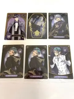 ツイステ カード オクタヴィネル アズール フロイド ジェイド 白衣 寮服 式典