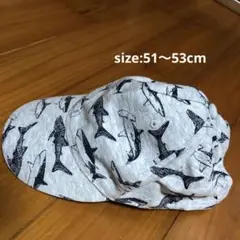 H＆M サメ キッズ キャップ　51〜53センチ