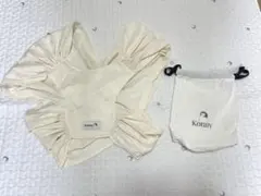 【試着のみ】 コニー メッシュ 抱っこ紐 ホワイト M 本体のみ 補助紐なし