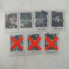 vol.5 チェキ風カード　4枚セット 3周年 箔押し