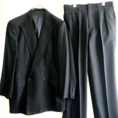 バーバリーロンドン　セットアップ　ストライプ　ダブルスーツ　背抜き　AB6