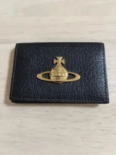 Vivienne Westwood 名刺入れ ブラック ゴールドオーブ - メルカリ