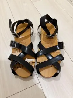 ウッドソールサンダル