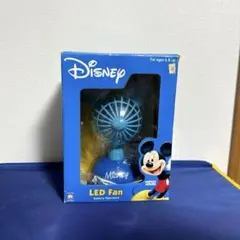 ディズニー　ミッキー　卓上扇風機　LED FAN