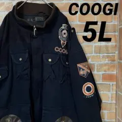 COOGI ブルゾン ストリートジャケット 刺繍 ワッペン デカロゴのサムネイル