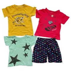 【人気コラボ】ユニクロ リラコ 夏服 まとめ売り 100 男の子 ブリーズ 4点