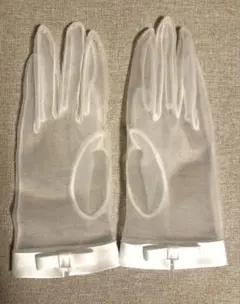 Chérie ウエディンググローブショート CG-324 OW