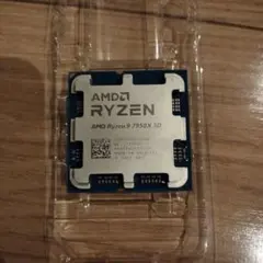 AMD Ryzen 9 7950X 3D CPU　美品