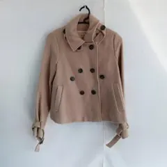 ショート丈 ピーコート