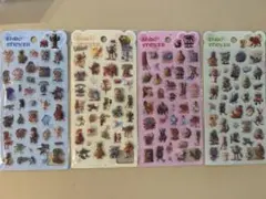 トュントュントュンサフール 3Dシール