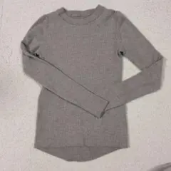 Spick & Span ウール100% リブニット 長袖