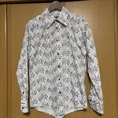 BURBERRY BLACK LABEL ペイズリー柄シャツ サイズ2