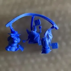 ポケモンガチャ　塩ビ人形　ナッシー　カイロス　　 ゴルバット　ランナー未切り