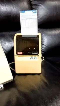 MAX タイムカードレコーダー ER-110SII