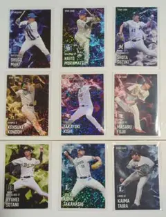 プロ野球-2025年 第2弾 9種9枚 スターカード 金箔サインなし