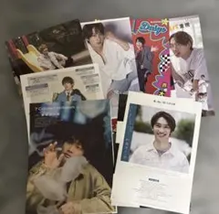 藤原丈一郎　雑誌切り抜き