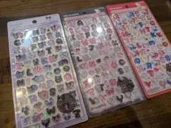 正規品　ハローキティ・クロミ ボンボンドロップシール 3パックセット