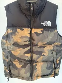 THE NORTH FACE カモフラージュ ダウンベスト