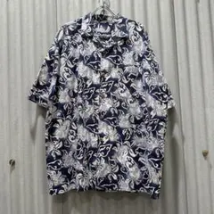 【送料無料】 USA 古着 USA製 Duffies アロハシャツ 半袖シャツ