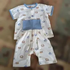 ベビーパジャマ 動物柄 90cm