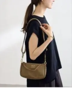 YOUNG & OLSEN 別注ストラップ付き 2WAYポーチ ショルダーバッグのサムネイル