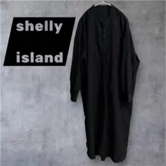 shelly island ブラック ワンピース シャツのサムネイル
