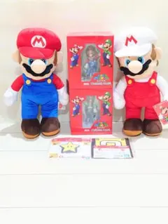スーパーマリオ　特大ぬいぐるみとフィギュアおまとめ