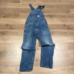 00s Dickies ホワイト コットンツイルオーバーオール - メルカリ